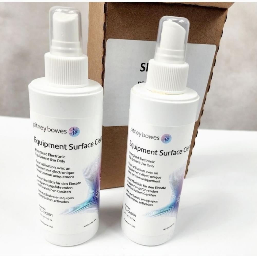 2 Pack Electronic Surface Cleaner from Pitney Bowes